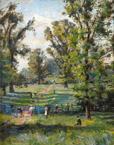 Avenues of Elm Trees on the Boughton Estate by Walter Bonner Gash